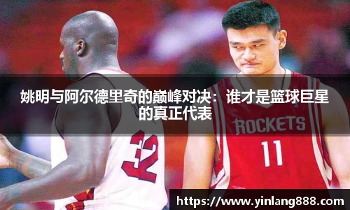 姚明与阿尔德里奇的巅峰对决：谁才是篮球巨星的真正代表